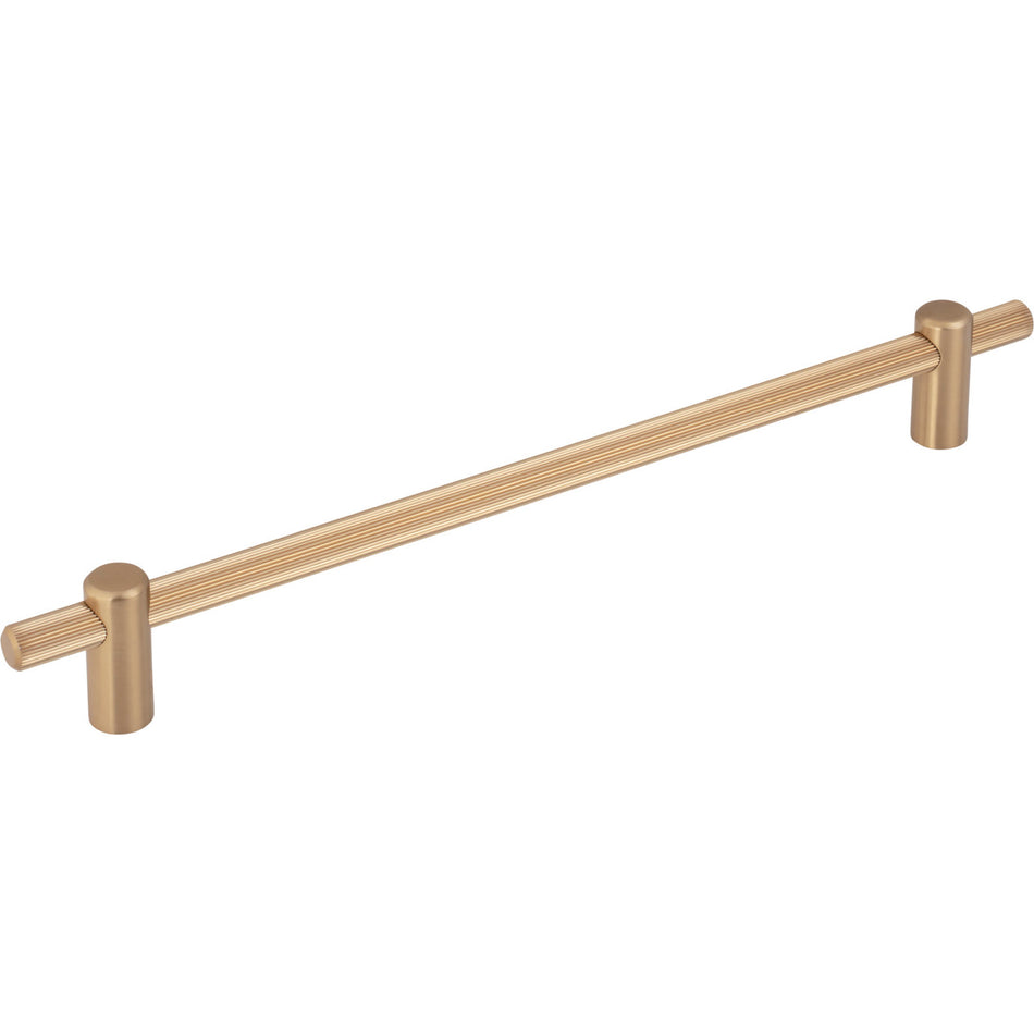 Top Knobs TK3256HB: 8-13/16" cc Dempsey Bar Cabinet Pull - Honey Bronze