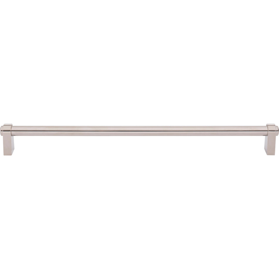 Top Knobs TK3215PN: 12" cc Lawrence Cabinet Pull - Polished Nickel