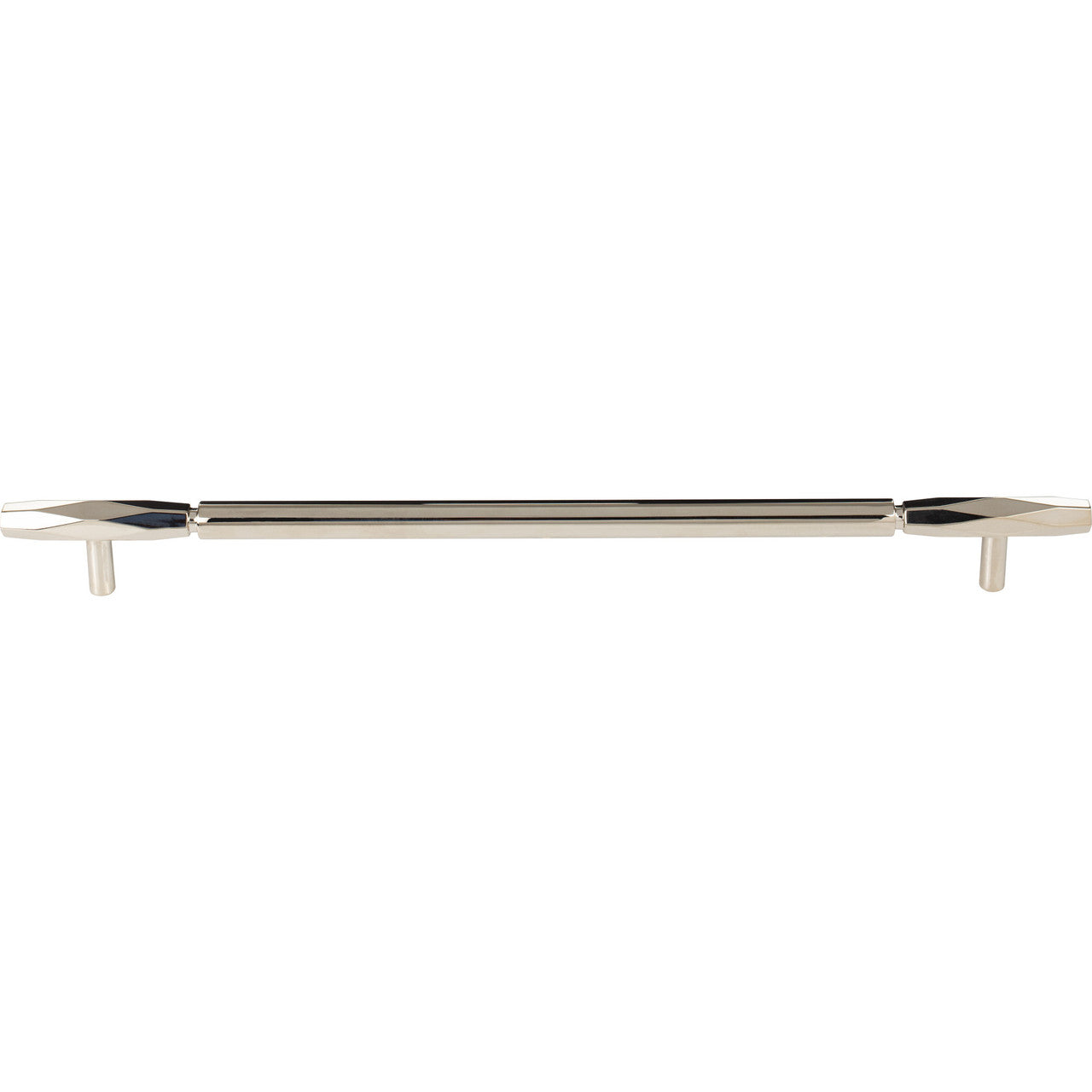 Top Knobs TK3088PN: 18" cc Regent's Park Kingsmill Cabinet Pull - Polished Nickel