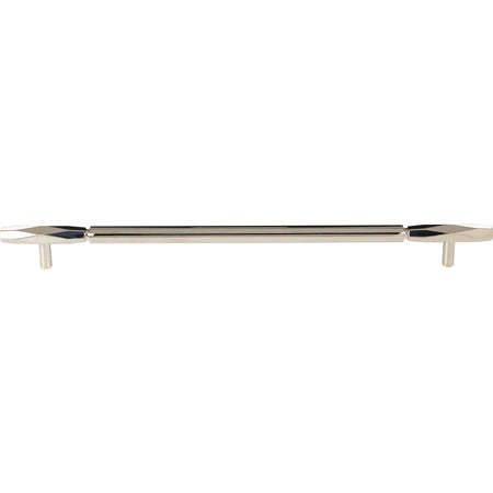Top Knobs TK3088PN: 18" cc Regent's Park Kingsmill Cabinet Pull - Polished Nickel