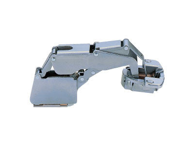 Sugatsune H160-34/0: Inset Concealed Hinge (free-swinging) - Satin Chrome