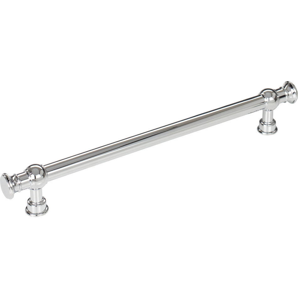 Top Knobs TK3124PC: 7-9/16" cc Regent's Park Ormonde Cabinet Pull - Polished Chrome