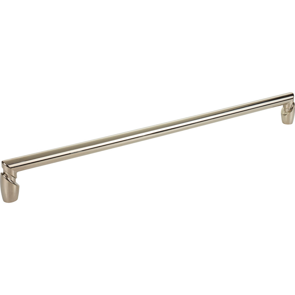 Top Knobs TK3139PN: 18" cc Florham Round Bar Cabinet Pull - Polished Nickel