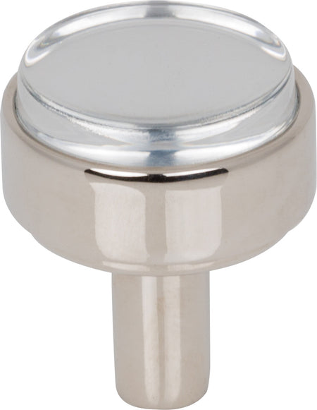 Jeffrey Alexander 775NI : 1-1/8" Carmen Cabinet Knob - Polished Nickel