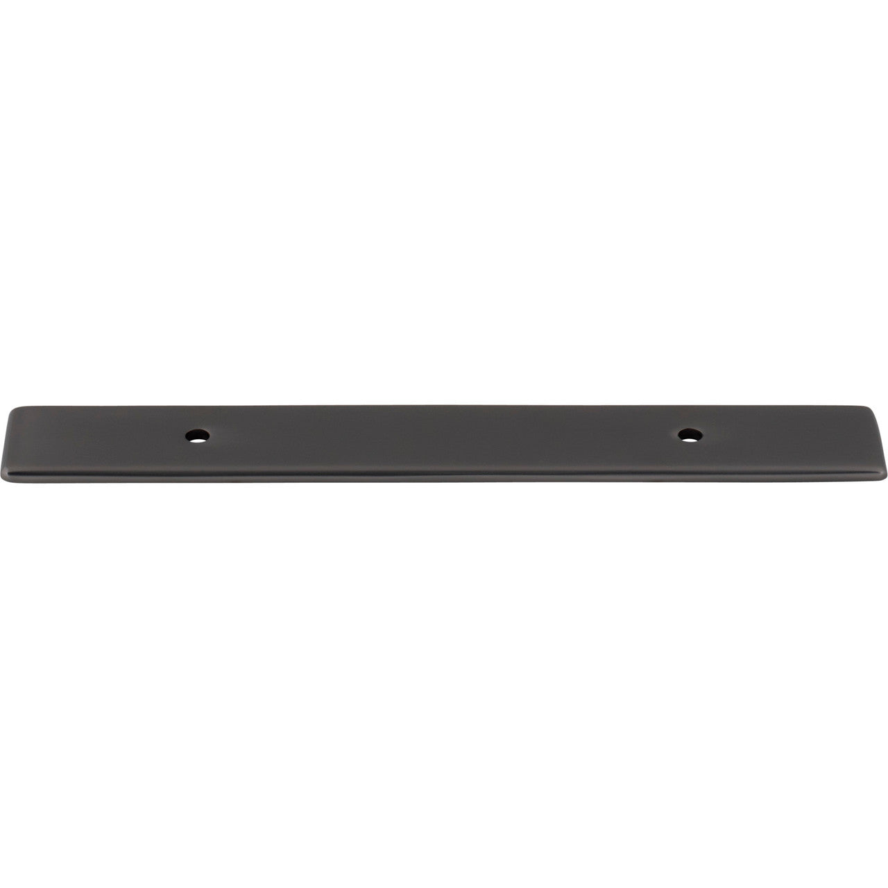 Top Knobs TK3281AG: 1" Radcliffe  Backplate - Ash Grey