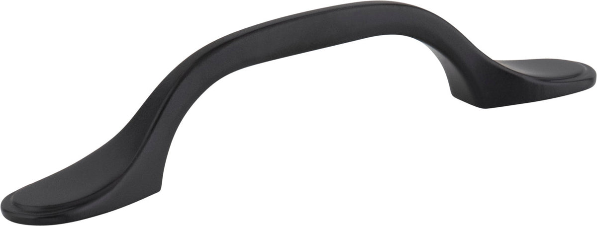 Elements 254-3MB: 3" cc Kenner Cabinet Pull - Matte Black