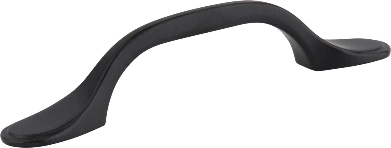 Elements 254-3MB: 3" cc Kenner Cabinet Pull - Matte Black