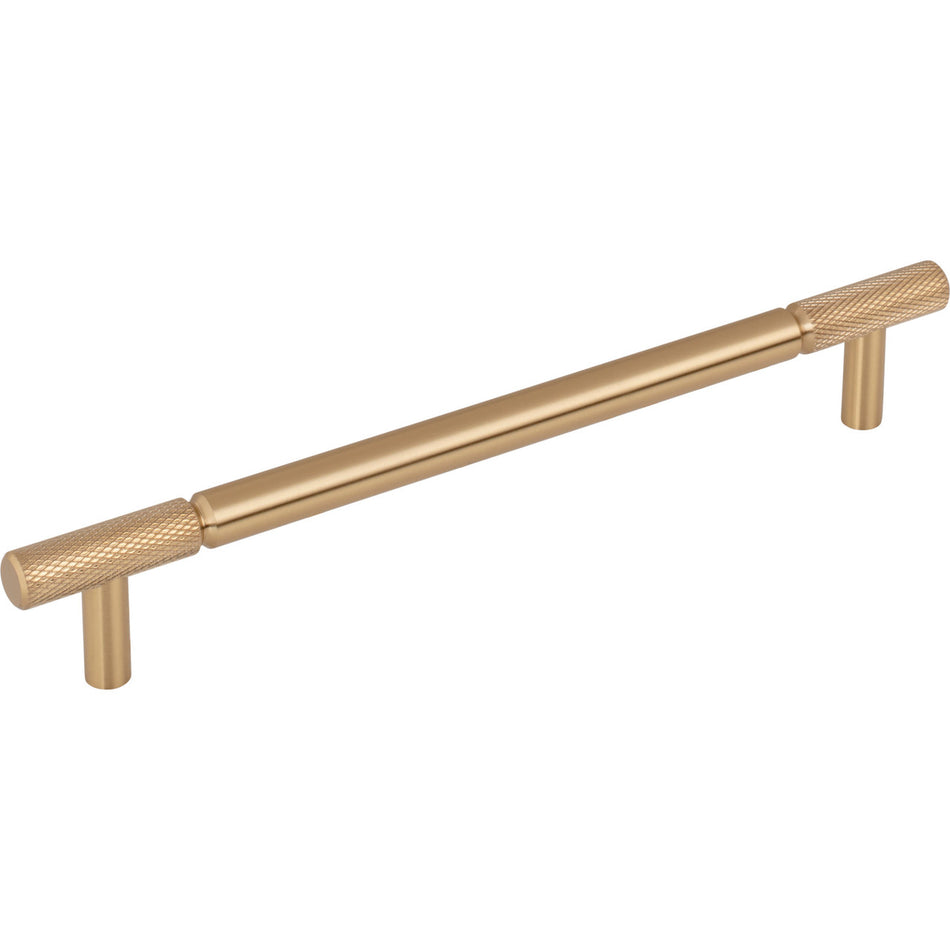 Top Knobs TK3243HB: 7-9/16" cc Prestwick Bar Cabinet Pull - Honey Bronze