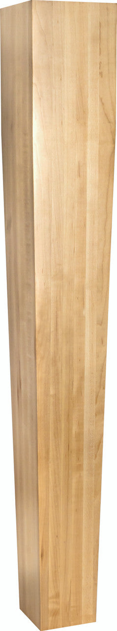 Hardware Resources P43-5ALD: Square Tapered Post - Alder