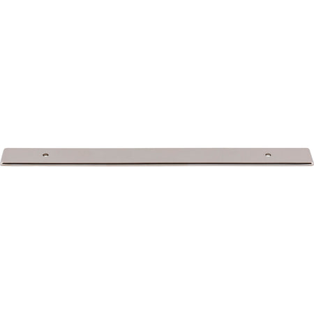 Top Knobs TK3284PN: 1" Radcliffe  Backplate - Polished Nickel
