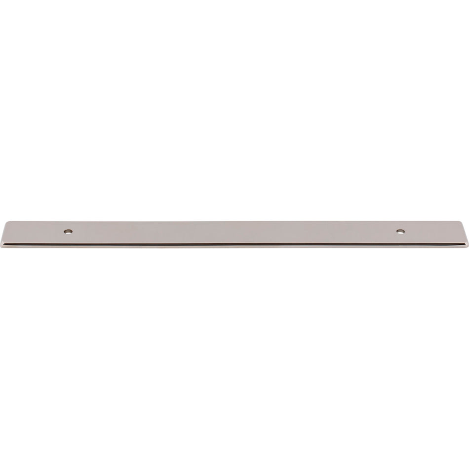 Top Knobs TK3284PN: 1" Radcliffe  Backplate - Polished Nickel