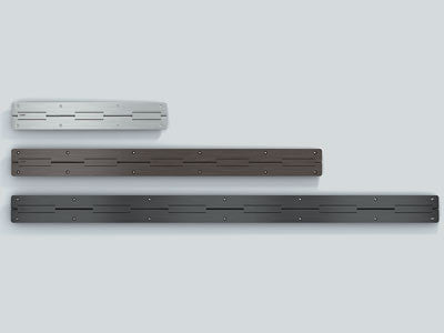 Sugatsune HG-MH1100BR: 43-5/16" Tabletop Piano Hinge - Brown