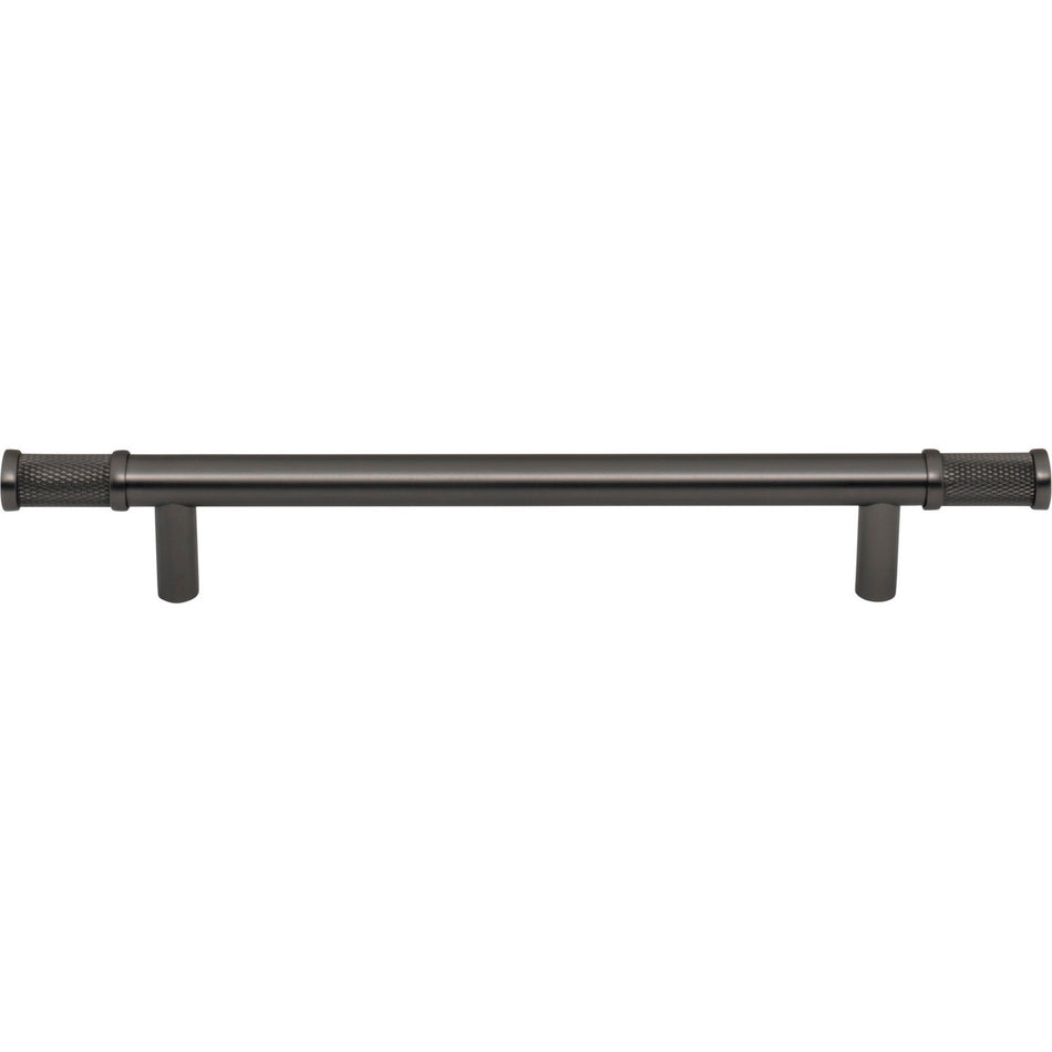 Top Knobs TK3234AG: 6-5/16" cc Burnham Bar Cabinet Pull - Ash Grey