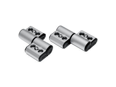 Sugatsune HG-TQA90-B: 78mm One-Way Torque Hinge (counter-clockwise) - Anodized Aluminum/Black