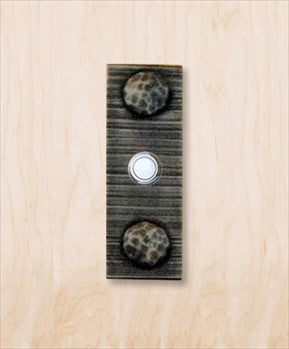 Hawk Hill BP44: 6-1/2" Arc Door Bell & Backplate - Bronze