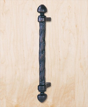 Hawk Hill P331: 23-1/2" Driftwood Door Pull - Black Iron