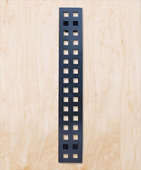 Hawk Hill P346: 23-1/2" Lattice Door Pull - Black Iron