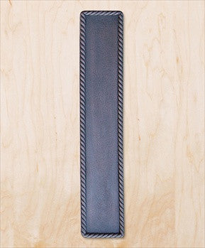 Hawk Hill PP23: 18" Twist Push Plate - Black Iron