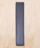 Hawk Hill PP23: 18" Twist Push Plate - Black Iron