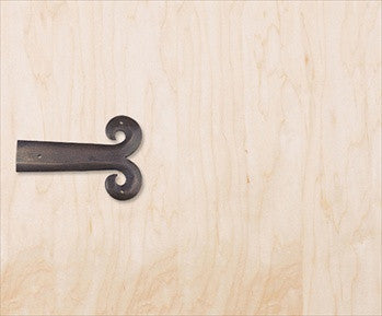 Hawk Hill S73: 6" Jester Decorative Door Strap - Bronze