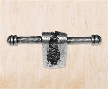 Hawk Hill T27: 7-1/2" Glacier Bath Hook - Vintage Pewter