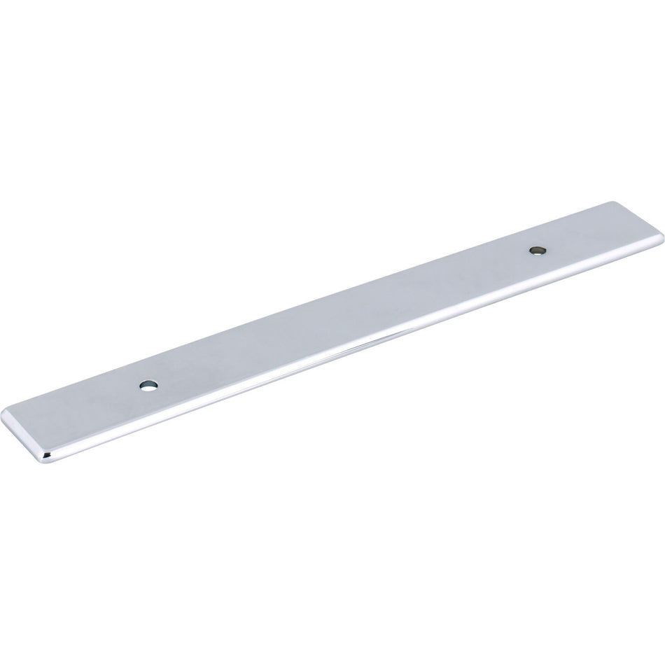 Top Knobs TK3282PC: 1" Radcliffe  Backplate - Polished Chrome