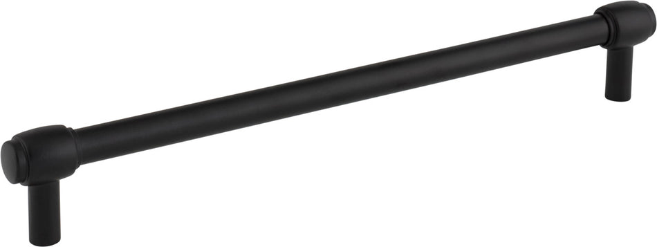 Jeffrey Alexander 885-224MB: 224mm cc Hayworth Bar Cabinet Pull - Matte Black