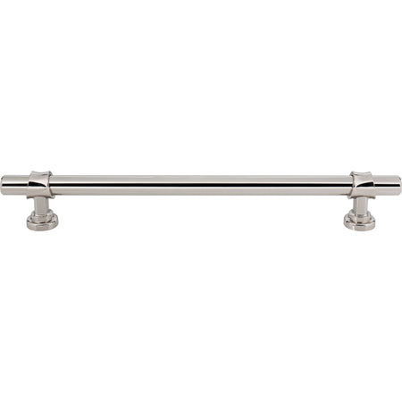 Top Knobs M2769: 12" cc Dakota Bit Cabinet Pull - Polished Nickel
