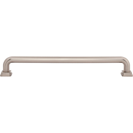 Atlas A6028-BRN: 12" cc Kimberton Bar Appliance Pull - Brushed Nickel