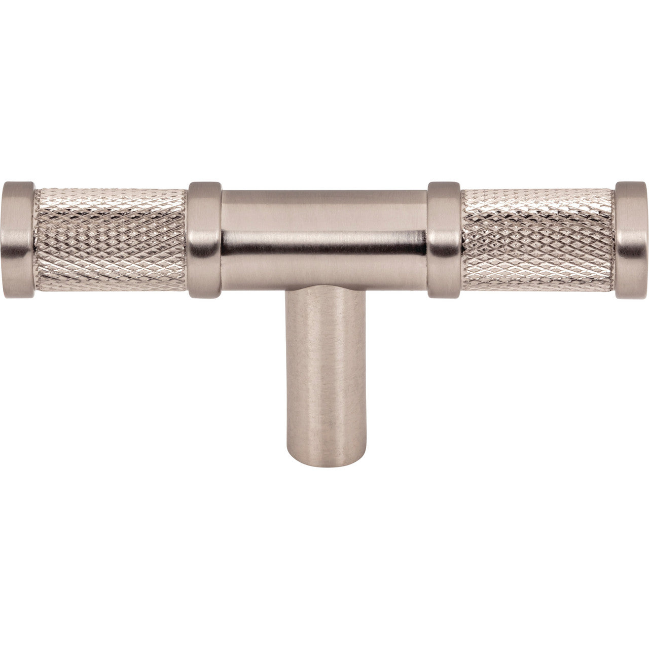 Top Knobs TK3231BSN: 3" Burnham T-Bar Cabinet Knob - Brushed Satin Nickel