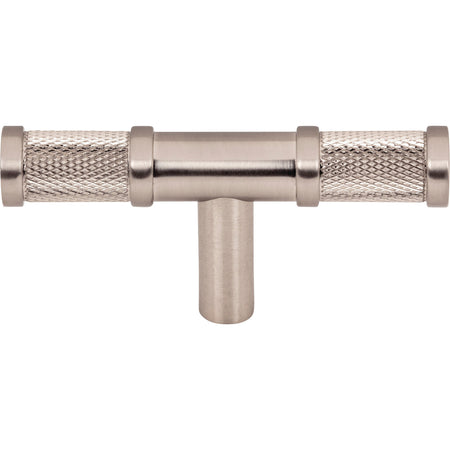 Top Knobs TK3231BSN: 3" Burnham T-Bar Cabinet Knob - Brushed Satin Nickel