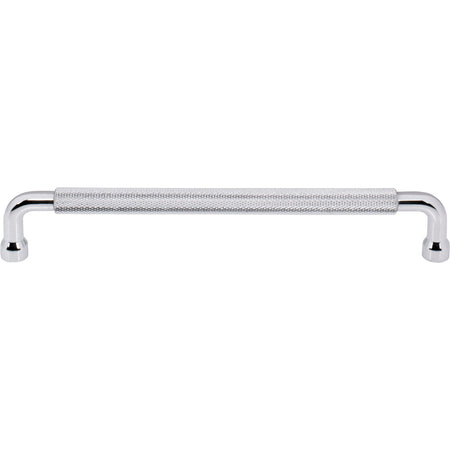 Top Knobs TK3265PC: 7-9/16" cc Garrison Bar Cabinet Pull - Polished Chrome
