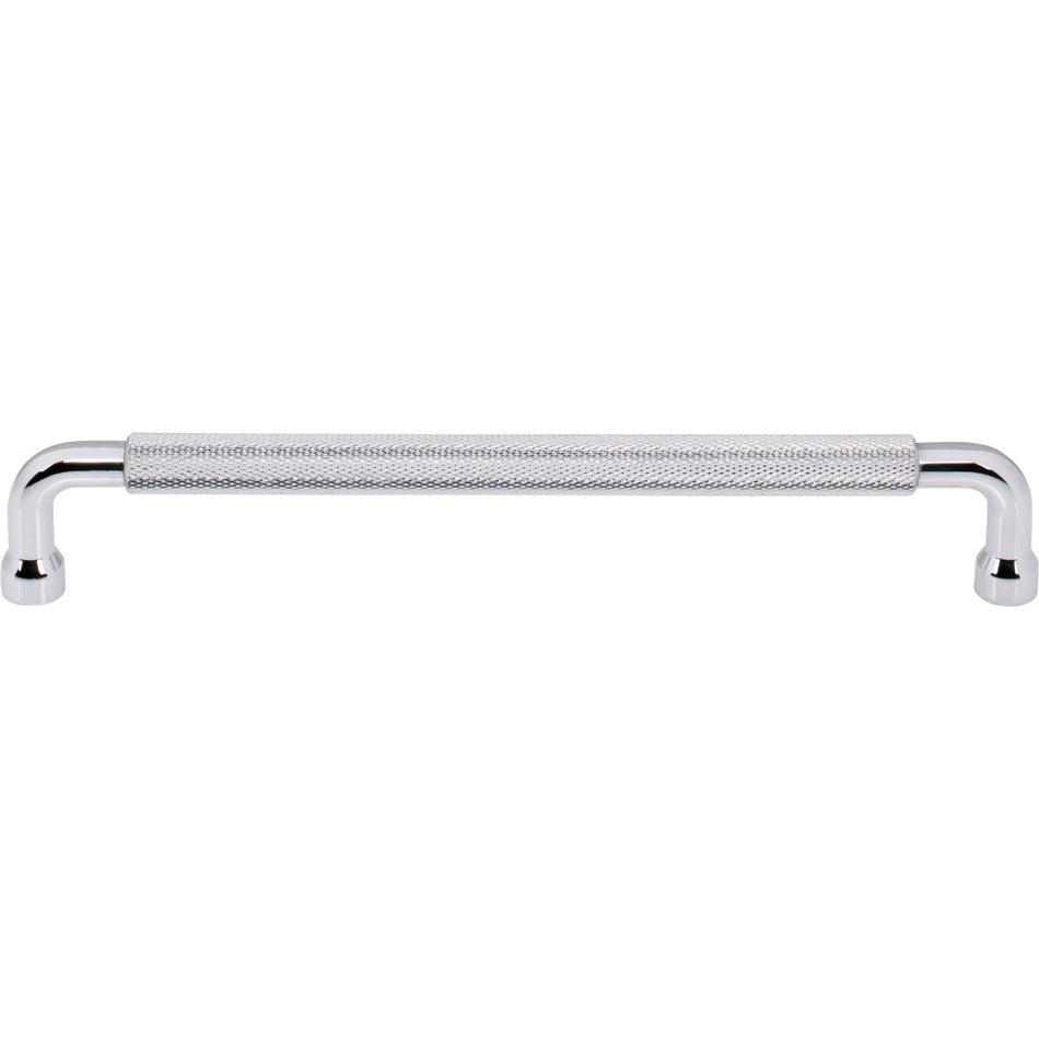 Top Knobs TK3265PC: 7-9/16" cc Garrison Bar Cabinet Pull - Polished Chrome