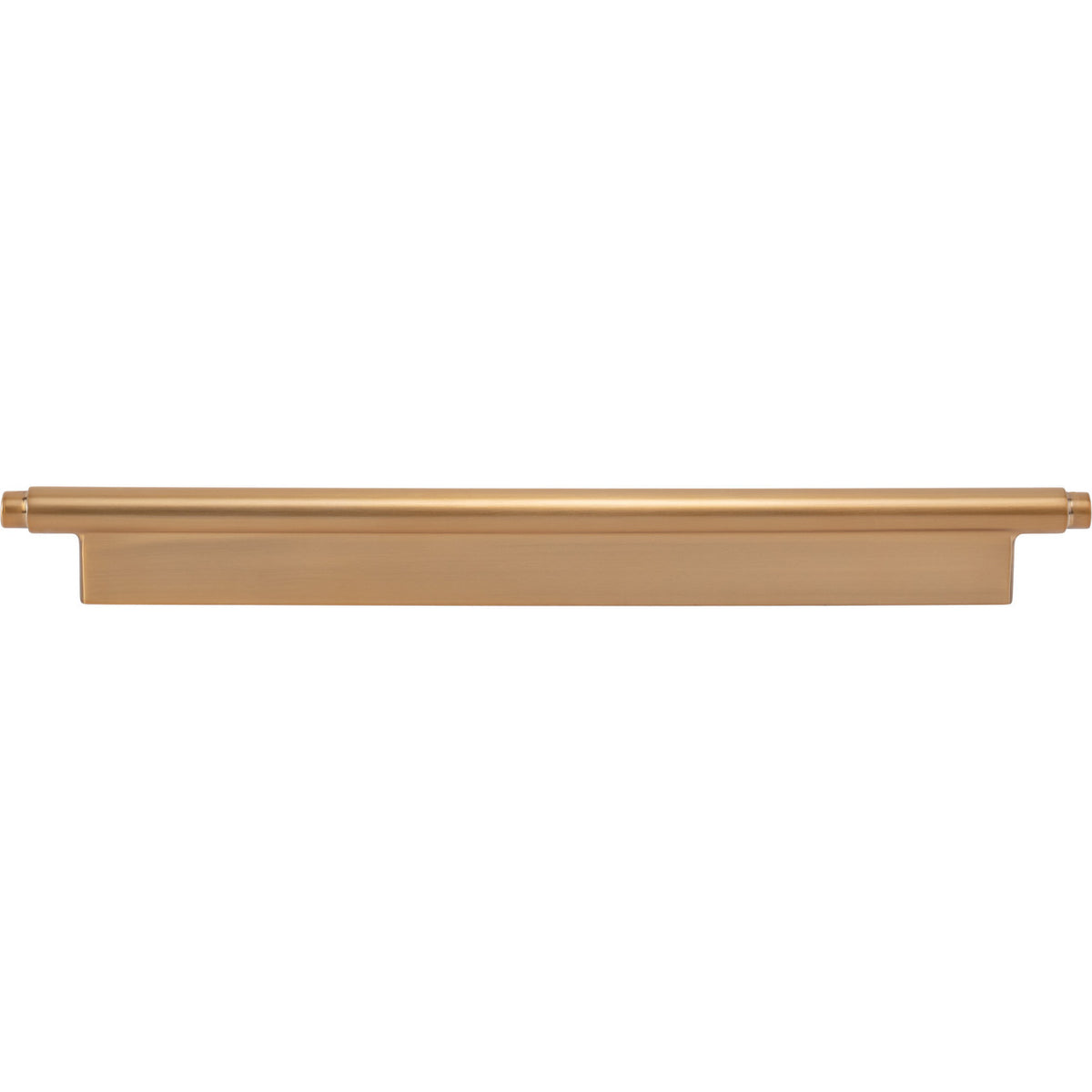 Atlas A536-WB: 224mm cc Kayden Round Bar Cabinet Pull - Warm Brass