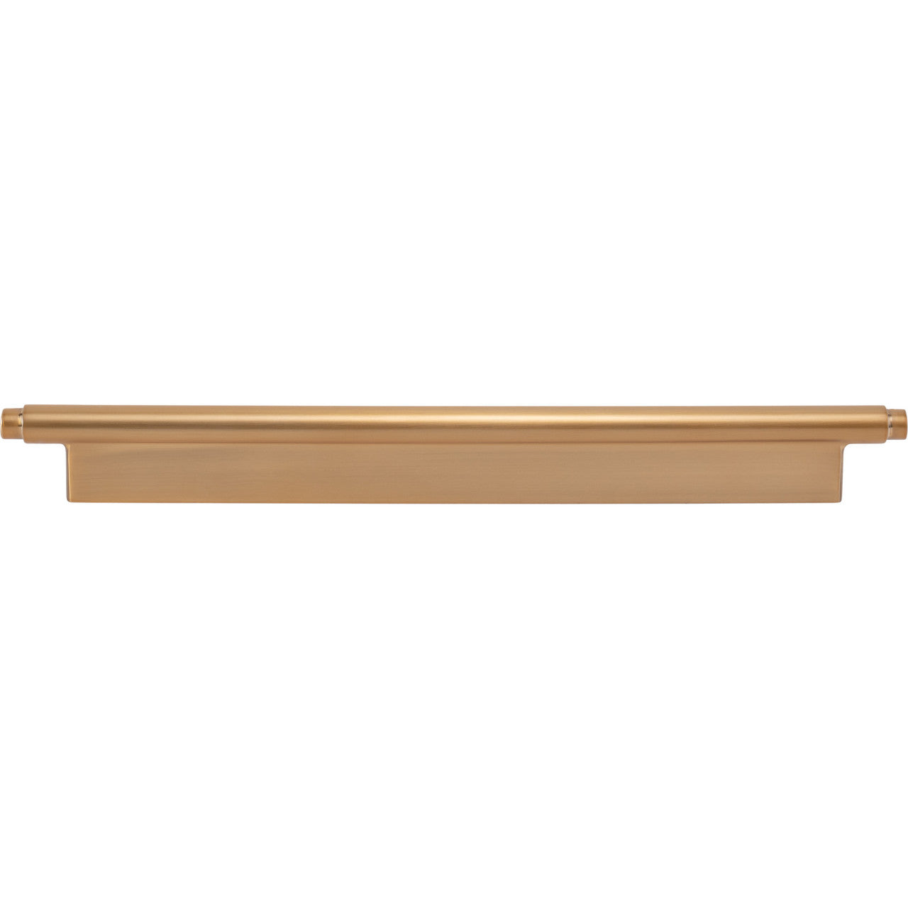 Atlas A536-WB: 224mm cc Kayden Round Bar Cabinet Pull - Warm Brass