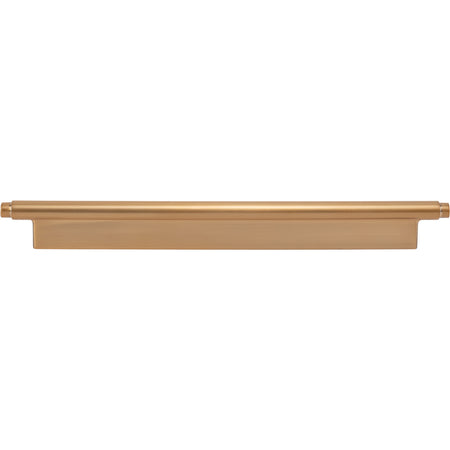 Atlas A536-WB: 224mm cc Kayden Round Bar Cabinet Pull - Warm Brass