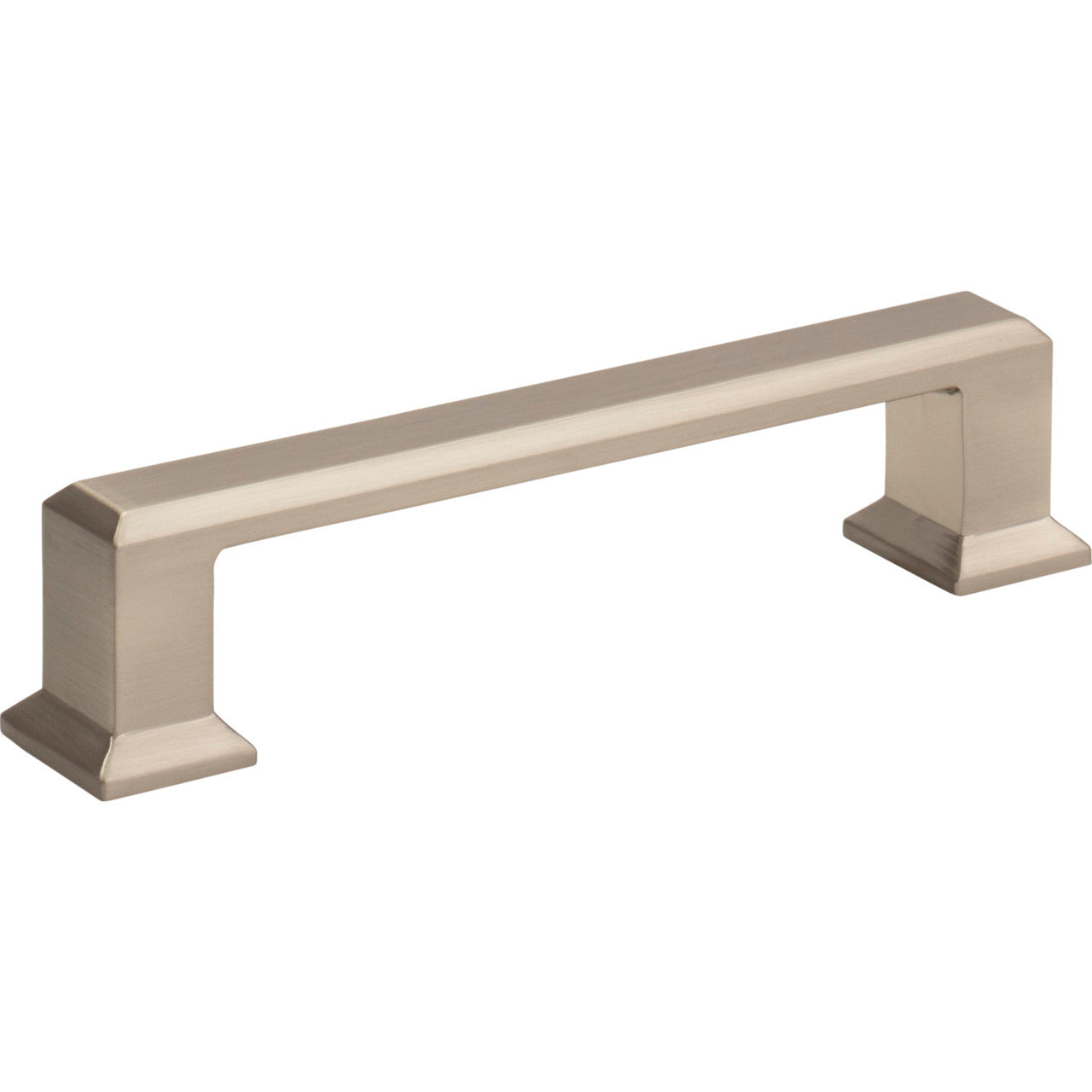 Atlas A663-BRN: 3-3/4" cc Sweetbriar Lane Cabinet Pull - Brushed Nickel