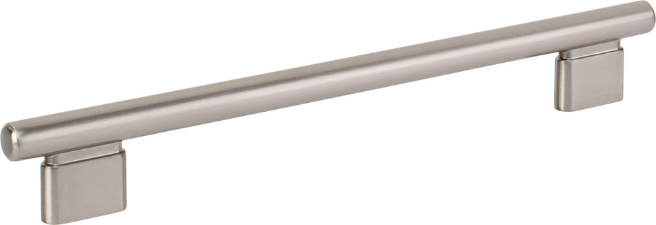 Atlas A515-BRN: 192mm cc Holloway Round Bar  Cabinet Pull - Brushed Nickel