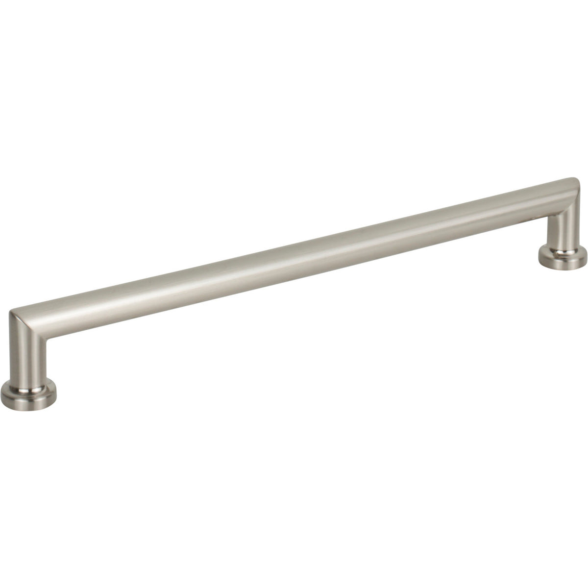Top Knobs TK3155BSN: 8-13/16" cc Morris D-Handle Cabinet Pull - Brushed Satin Nickel