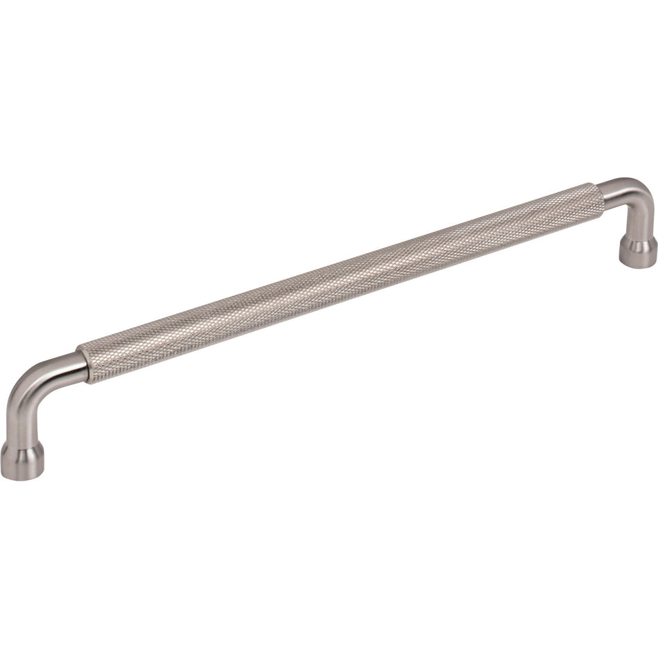 Top Knobs TK3266BSN: 8-13/16" cc Garrison Bar Cabinet Pull - Brushed Satin Nickel