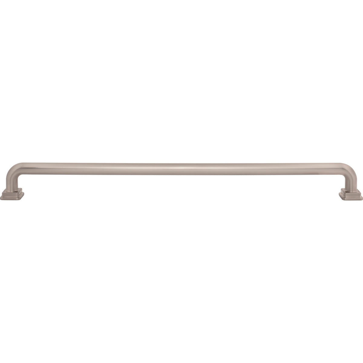 Atlas A6029-BRN: 18" cc Kimberton Bar Appliance Pull - Brushed Nickel