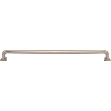 Atlas A6029-BRN: 18" cc Kimberton Bar Appliance Pull - Brushed Nickel