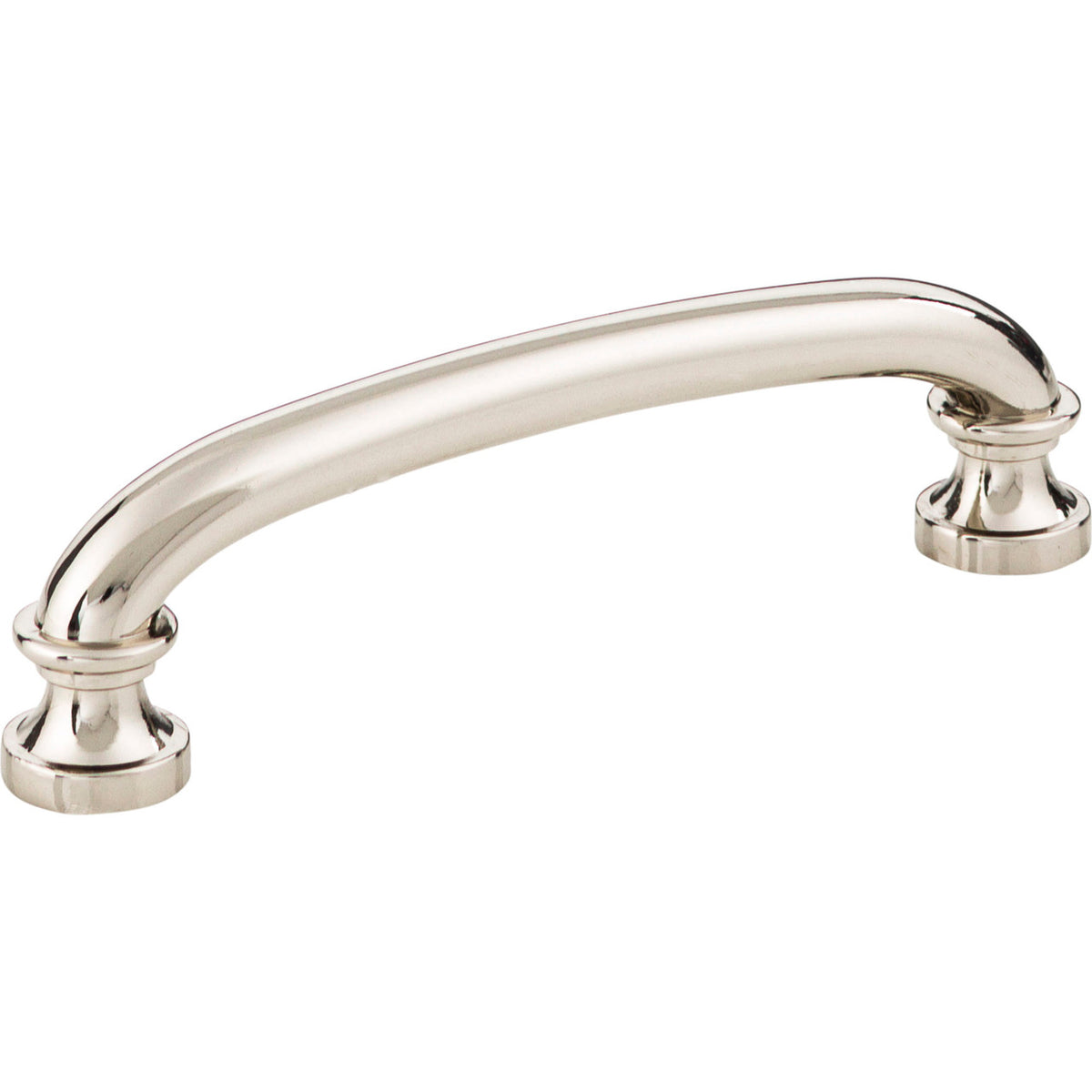 Atlas 437-PN: 3-3/4" cc Shelley Cabinet Pull - Polished Nickel