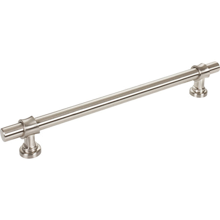 Top Knobs M2782: 18" cc Dakota Bit Cabinet Pull - Brushed Satin Nickel