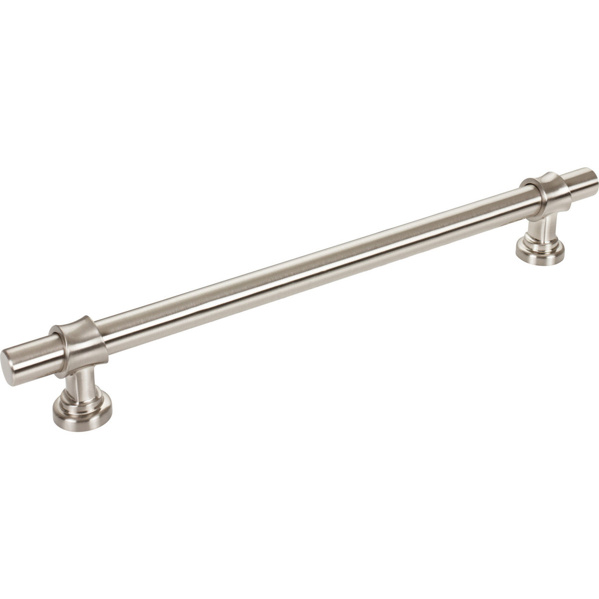 Top Knobs M2770: 12" cc Dakota Bit Cabinet Pull - Brushed Satin Nickel