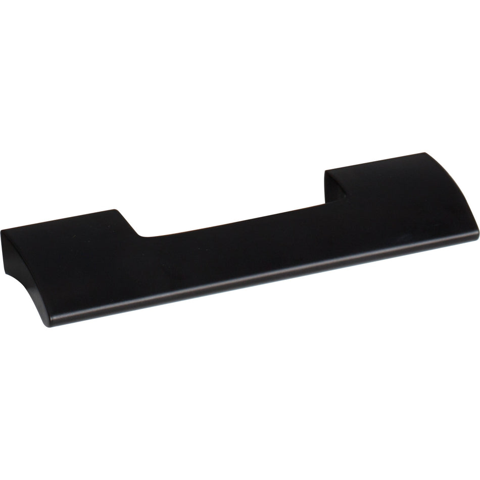 Atlas A630-BL: 3-3/4" cc Atwood Cabinet Pull - Matte Black
