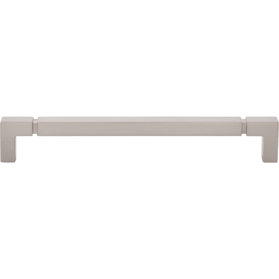 Top Knobs TK3224BSN: 7-9/16" cc Langston Cabinet Pull - Brushed Satin Nickel