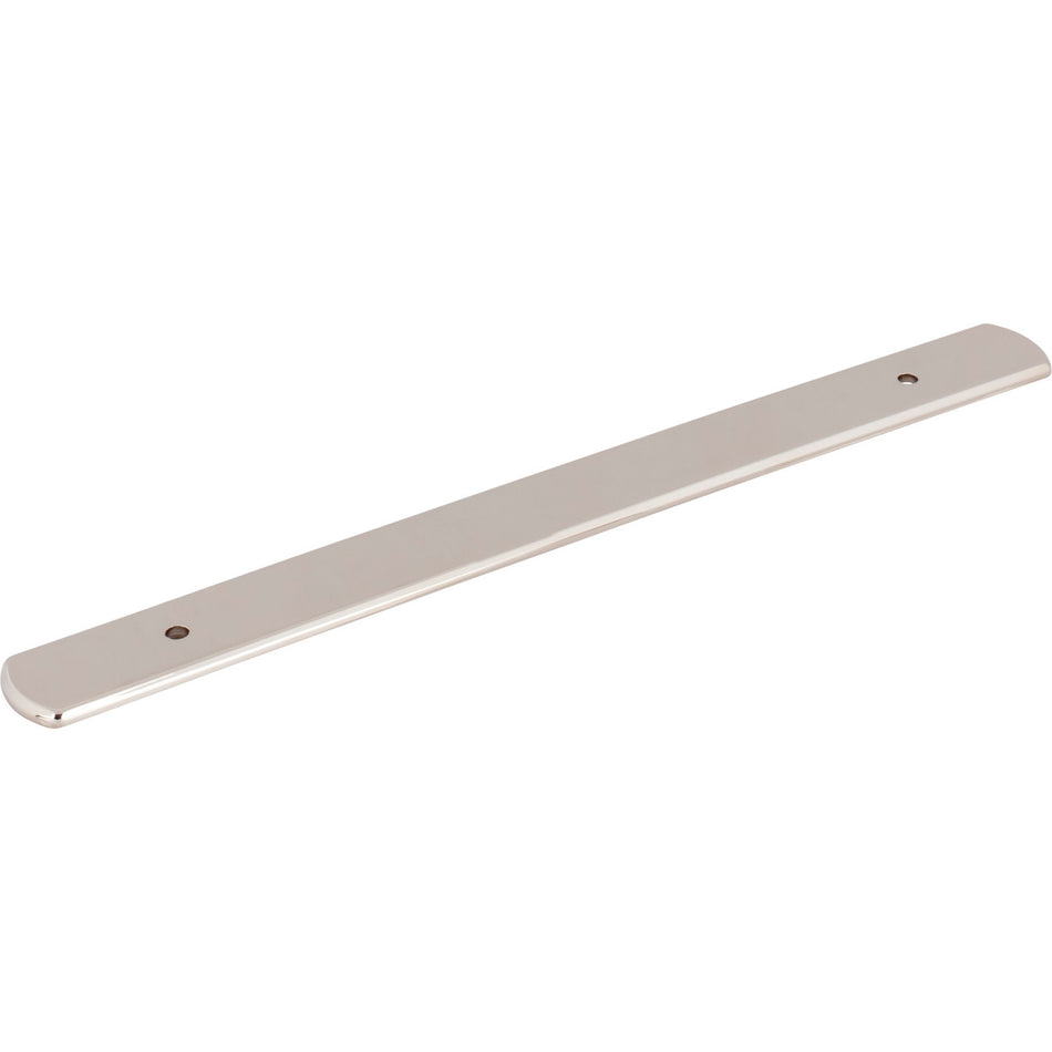 Top Knobs TK3274PN: 10-5/8" Wescott  Backplate - Polished Nickel