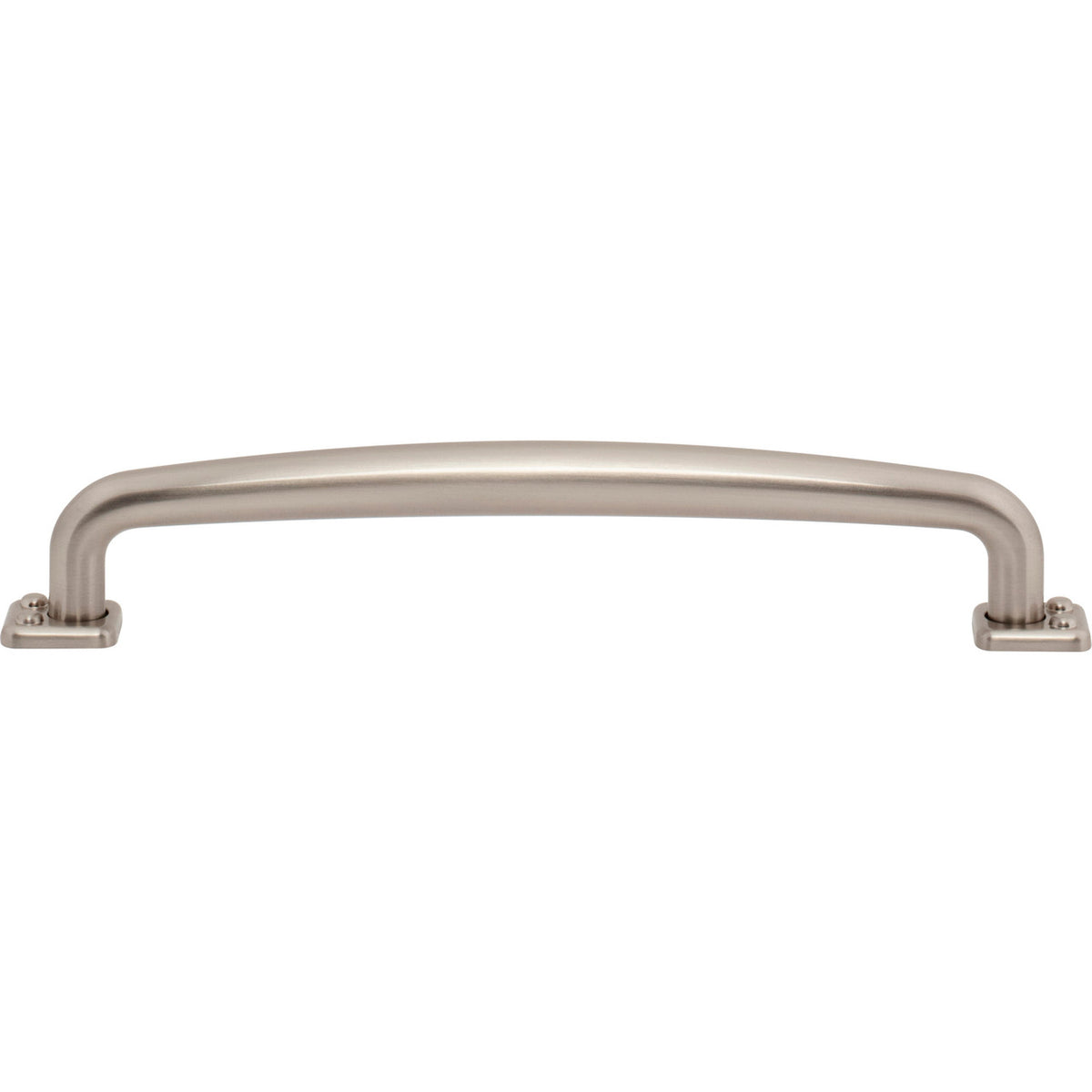 Atlas A543-BRN: 6-5/16" cc Benning D-Handle Cabinet Pull - Brushed Nickel