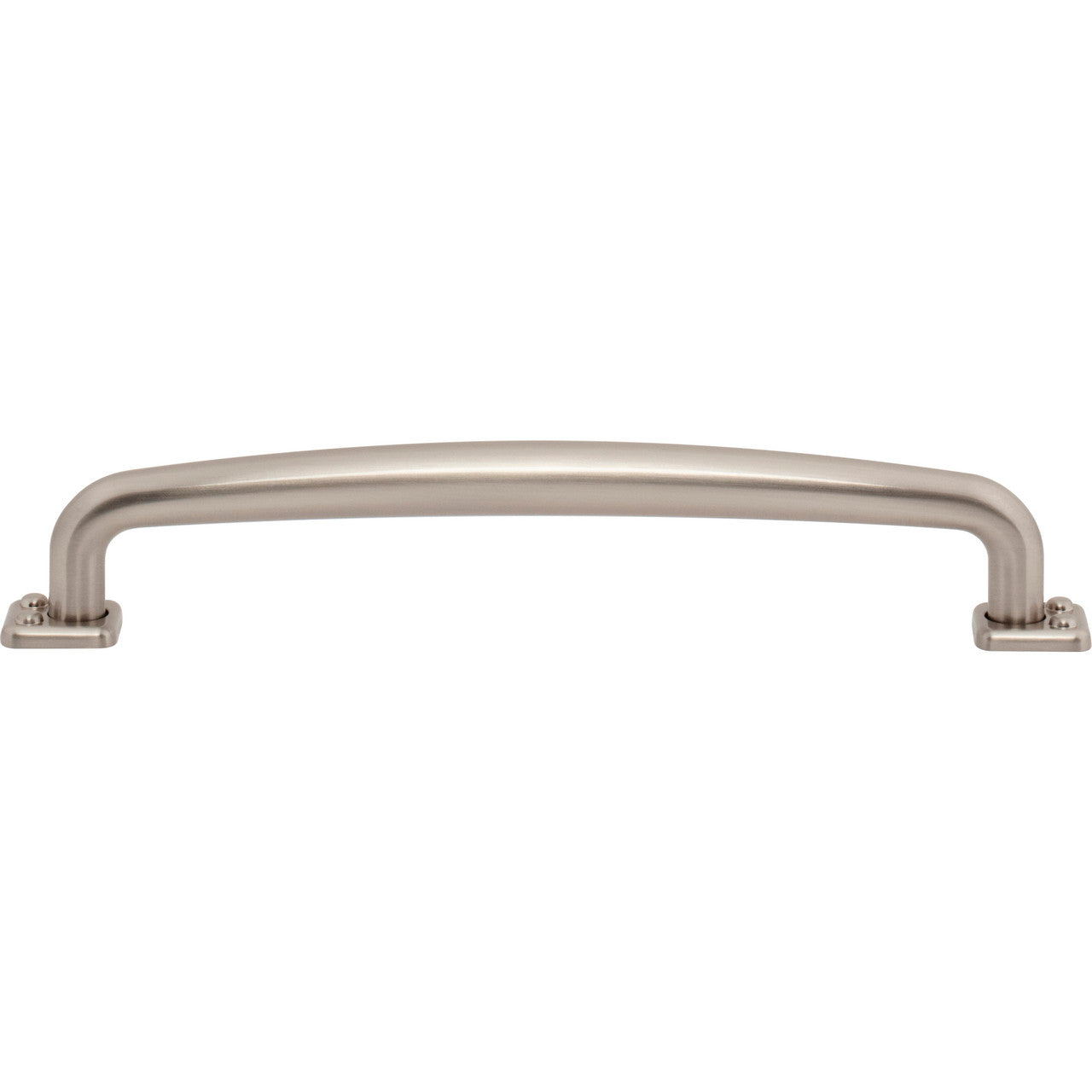 Atlas A543-BRN: 6-5/16" cc Benning D-Handle Cabinet Pull - Brushed Nickel